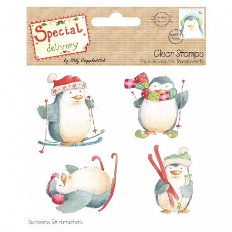 Clear Stamp Special Delivery - Pinguini