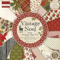 Carta Scrap assortita - Vintage Noel
